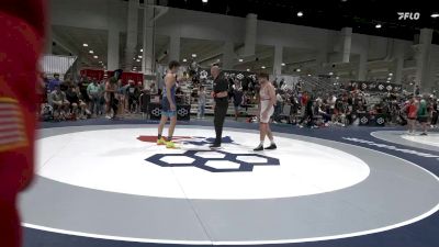 87 lbs Cons. Round 3 - Kyle Knudtson, Crook County High School Wrestling vs Christian Rouleau, Storm/Nyac