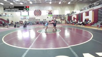 235 lbs Cons. Semi - Sydney Scott, Payette vs KeAnna Ceniceros, Caldwell