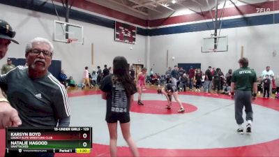 129 lbs Round 1 - Natalie Hagood, Unattached vs Karsyn Boyd, Legacy Elite Wrestling Club