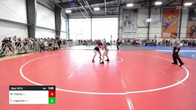 138 lbs Round Of 32 - Maya Hemo, NJ vs Tessa Lopardo, GA