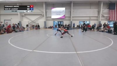 113 lbs Fernando Jimeno, Texas vs Tate St. Laurent, Indiana Gold