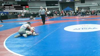 1A-4A 126 Quarterfinal - Owen Young, Cleburne County vs Justin Thomas, Reeltown