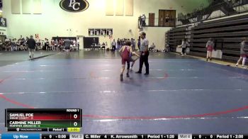 113 lbs Round 1 (8 Team) - Carmine Miller, Mortimer Jordan HS vs Samuel Poe, Shelby County