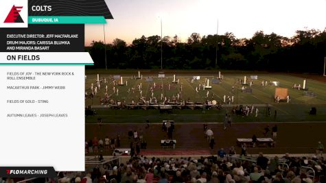 Colts "On Fields" at 2024 Cavalcade of Brass