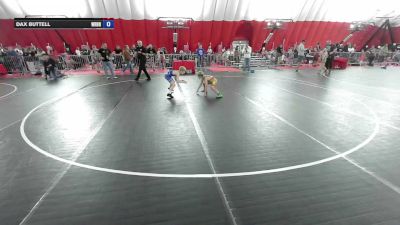 74 lbs Cons. Quarters - Jameson Serrano, Hononegah Wrestling Club vs Dax Buttell, Wrestling Brotherhood