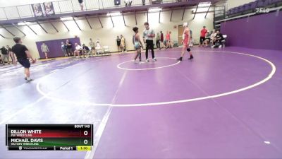 132 lbs Cons. Round 2 - Michael Davis, Victory Wrestling vs Dillon White, PSF Wrestling