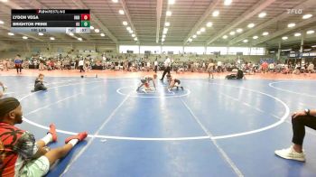 100 lbs Round Of 16 - Lydon Vega, Indiana Outlaws Gold vs Brighton Prine, Ohio Gold