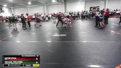 65 lbs Cons. Round 3 - Michael Willford, Grizzlies Wrestling Club vs Jacob Sivak, C2X