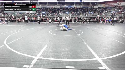 120 lbs Rr Rnd 2 - Declan Tiemstra, Jaguar Wrestling Club vs Abraham Thomas, Lil Trojans Wrestling Club