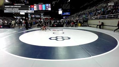 132 lbs Cons. Rd Of 32 - Henry Ean Ofeciar, AZ vs Brodie Altman, VA