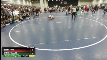 88 lbs Champ. Round 3 - Bryce Fiore, Florida vs Cyrus Millage, Sebolt Wrestling Academy