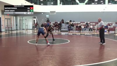 285 lbs Semis & 3rd Wb (16 Team) - Drew Croft, Cuesta vs Nathan Ramos, Lemoore College