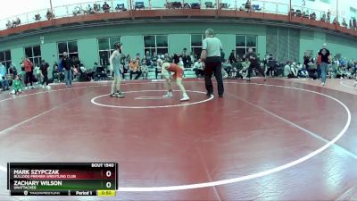 85 lbs Cons. Round 2 - Mark Szypczak, Bulldog Premier Wrestling Club vs Zachary Wilson, Unattached