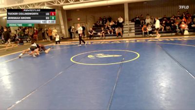 141 lbs Champ. Round 2 - Jeremiah Brown, Southeast Community College vs Tucker Collinsworth, Labette Community College