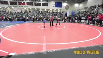 50 lbs Round Of 16 - Georgia Reed, Legacy Elite Wrestling Club vs Noelle Urquizo, Atwater Wrestling