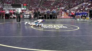 114 lbs Consi 1 - Rylan Reitz, Tamaqua Area vs Carter Ickes, Chestnut Ridge