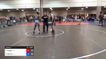 160 lbs Prelims - Zach Kwaja, Vougar's Honors Wrestling vs Roman Garcia, Florida Pride Black