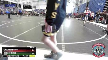 127 lbs Round 4 - Jauzlyean Gray, Jackson County vs Chloe Hearld, Hays