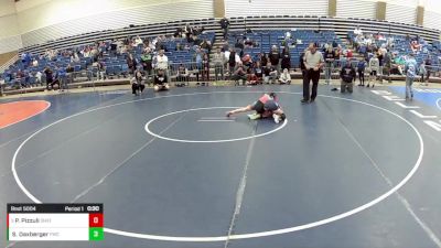 14U Girls - 80 lbs Champ. Round 1 - Payton Pizzuli, Ohio vs Sydney Daxberger, Falcons Wrestling Club