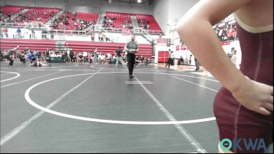 67 lbs Quarterfinal - Creed Bruens, Carl Albert vs Nixon Goodspeed, Rough Riders
