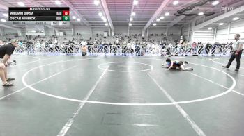 75 lbs Rr Rnd 2 - William Diksa, Ragin Raisins Catawba ES vs Oscar Minnick, Knights Wrestling Club