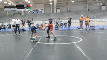 138 lbs 5th Place - Drake McClure, Quest School Of Wrestling Black - HSB vs Tanner Hamilton, Team Shutt Weaver - HSB