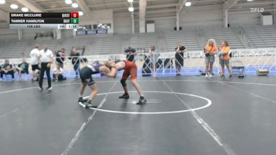 138 lbs 5th Place - Drake McClure, Quest School Of Wrestling Black - HSB vs Tanner Hamilton, Team Shutt Weaver - HSB
