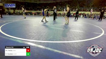 112 lbs Round Of 16 - Maddox Fields, Cardinal Wrestling Club vs Ryatt Rodden, Harrah Little League Wrestling