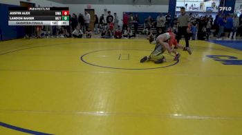 102 lbs Quarterfinal - Austin Alex, SHWA vs Landon Baker, Wattsburg