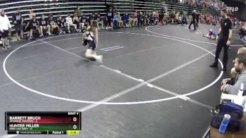80 lbs Quarterfinals (8 Team) - Barrett Bruch, Wyoming Twisters vs Hunter Miller, Iowa USA Grey