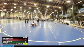 88 lbs Rd# 1 9:00am Friday - Cruz Gannon, Iowa Black vs Shiloh Joyce, Scorpions