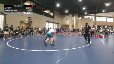 165 lbs Quarters & 3rd Wb (32 Team) - AJ Piatt, Guerilla WC vs Brodie Melzoni, Team Shutt Weston