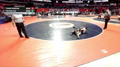 2A 144 lbs Quarterfinal - Chase Nobiling, Antioch vs Peyton Cox, Washington