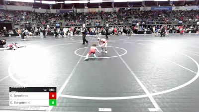 65 lbs Consi Of 8 #1 - Easton Terrell, Purler Wrestling Academy vs Elijah Burgoon, East Kansas Eagles