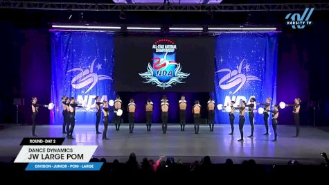 Dance Dynamics - JW Large Pom [2025 Junior - Pom - Large Day 2] 2025 NDA All-Star National Championship