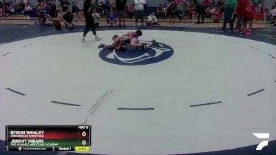 92 lbs Round 1 - Jeremy Miears, The Alliance Wrestling Academy vs Byron Whaley, Crossroads Wrestling