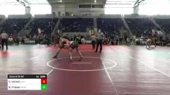 138 lbs Consi Of 32 #2 - Cale Horsch, Unaffiliated vs Boulder Friesen, Newberg