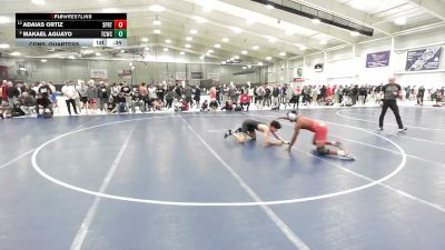 144 lbs Cons. Quarters - Adaias Ortiz, Spartan RTC@LHP vs Makael Aguayo, Team Champs Wrestling Club