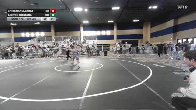 109 lbs Consi Of 16 #2 - Christian Alvarez, DUB Wrestling vs Ashton Quintana, Team Q
