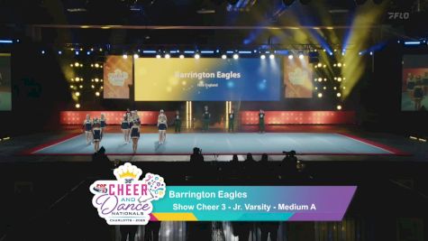 Barrington Eagles * [2025 Show Cheer 3 - Jr. Varsity - Medium A] 2025 Pop Warner National Cheer & Dance Championship