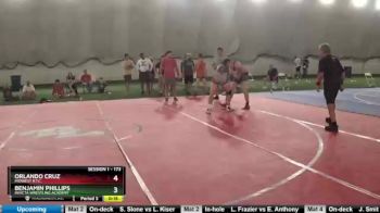 109 lbs Quarterfinal - Jackson Heaston, Indian Creek Wrestling Club vs Colyn Limbert, Arsenal