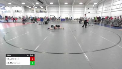 69 lbs Consi Of 4 - Cameron Juhola, Hamma Shack vs Brooklyn Murray, Salem NH