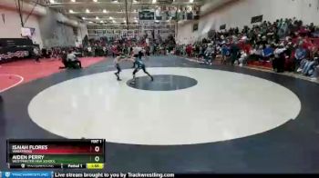 113 Boys Champ. Round 2 - Isaiah Flores, Wheatridge vs Aiden Perry, Westminster High School