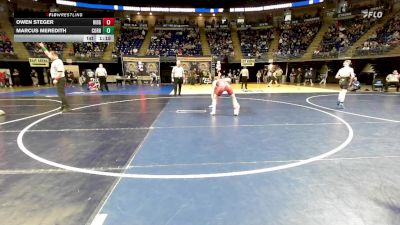 136 lbs Consy 3 - Owen Steger, Ridgway vs Marcus Meredith, Corry