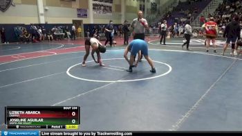 137 lbs Champ. Round 2 - Joseline Aguilar, Santa Ana Valley vs Lizbeth Abarca, Chaffey