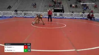 132 lbs Prelims - Brac Hooper, Indiana High Rollers HS vs Gio Poniros, Triumph Maize