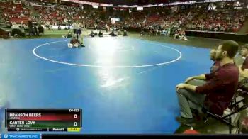 D1-152 lbs Cons. Round 1 - Branson Beers, Holmen vs Carter Lovy, West Bend West