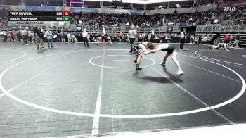 135 lbs Quarterfinal - Tuff Howell, Madill Takedown Club vs Grant Hoffman, Windsor