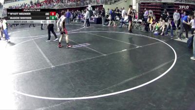 120 lbs Champ. Round 2 - Mason Winters, Ainsworth vs Wyatt Meunier, Amherst Wrestling Club