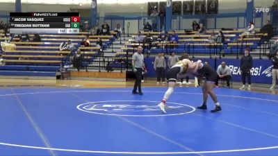 157 lbs Cons. Round 2 - Jacob Vasquez, Cloud County Community College vs Trequan Buttram, Carl Albert State